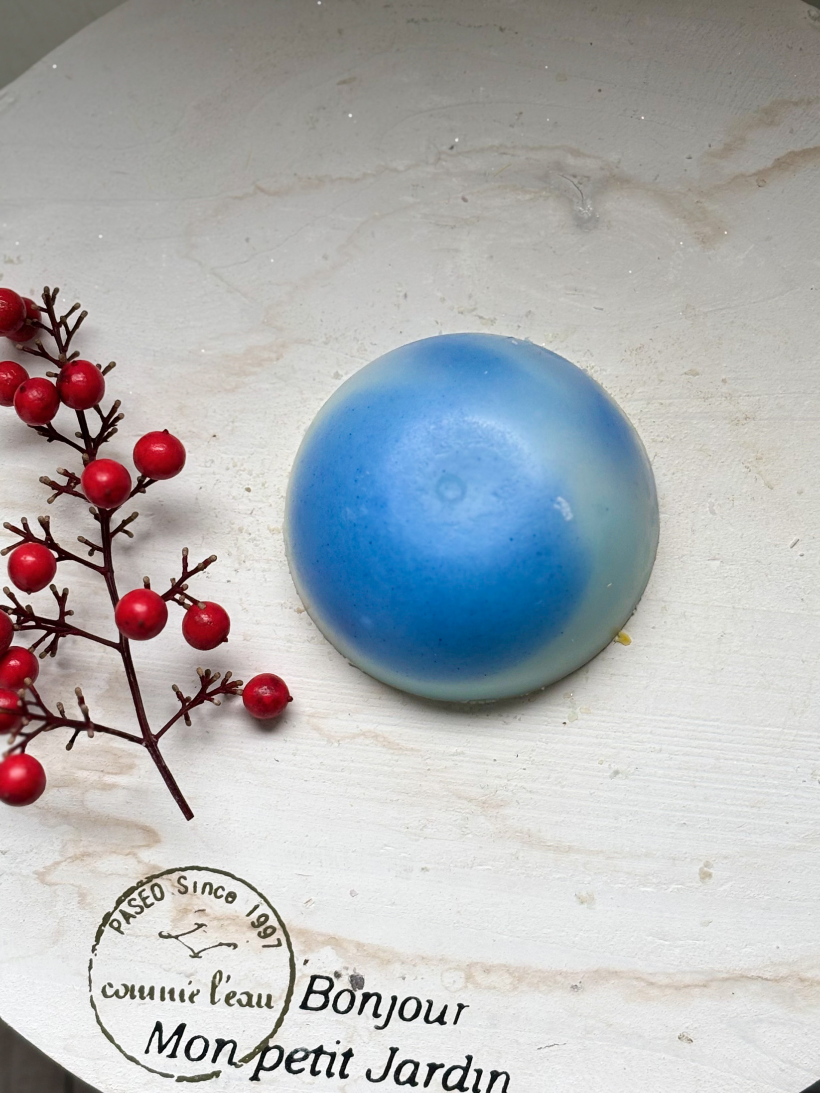 購入者限定プレゼント有り＊最強幸運日の石けん　蒼の財運チャージ　ドーム　2/21より販売開始致します