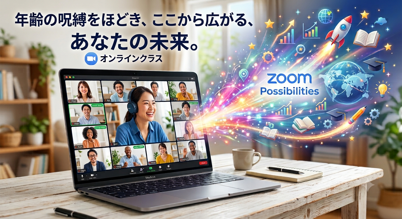 情報空間を書き換えるグループセッション（年齢の呪縛をほどき、可能性をひらく）